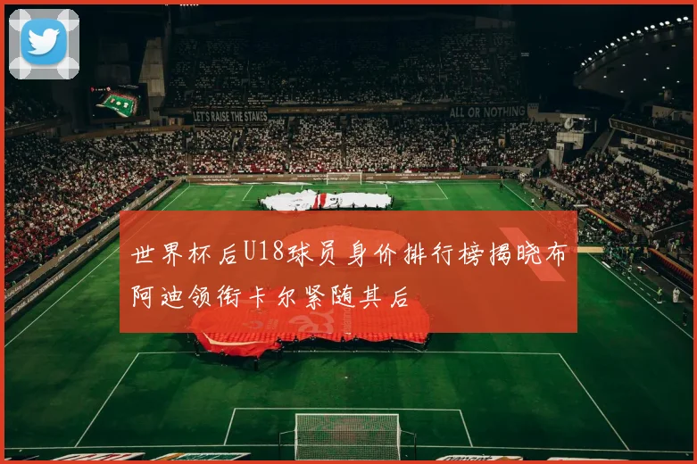 世界杯后U18球员身价排行榜揭晓布阿迪领衔卡尔紧随其后